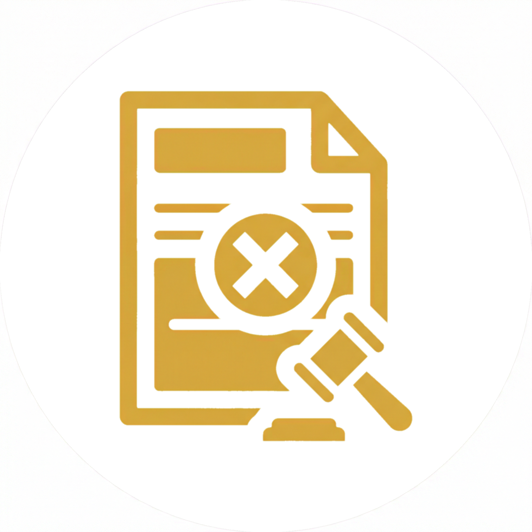 Supplement denial icon